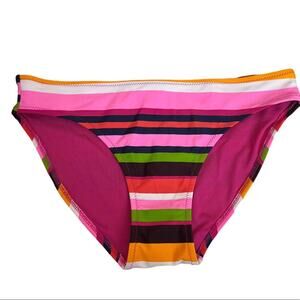 Aerie Pink Stripe Bikini Bottoms Women's S